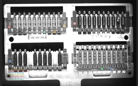 PCB板整托盤小碼讀取方案｜MV?ID5200M 讀碼器應用