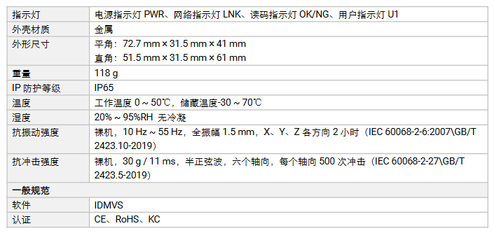 海康MV-ID2016XM-05M/08M/12M/16M-RBN 160W像素工業(yè)讀碼器參數(shù).png